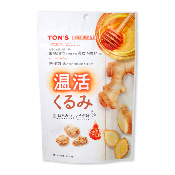 温活くるみ はちみつしょうが味 64g